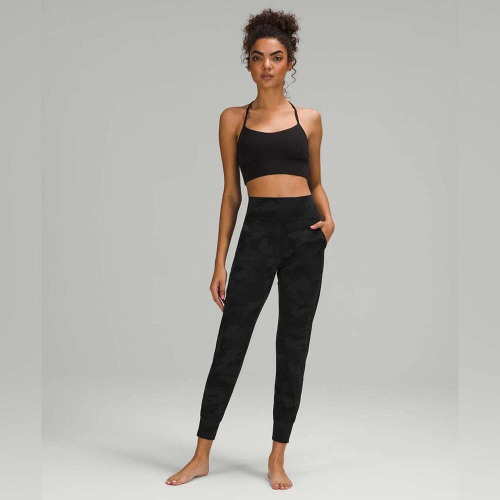 Lululemon Align Jogger 28" Heritage 365 Camo Deep Coal Multi Size 4 EUC